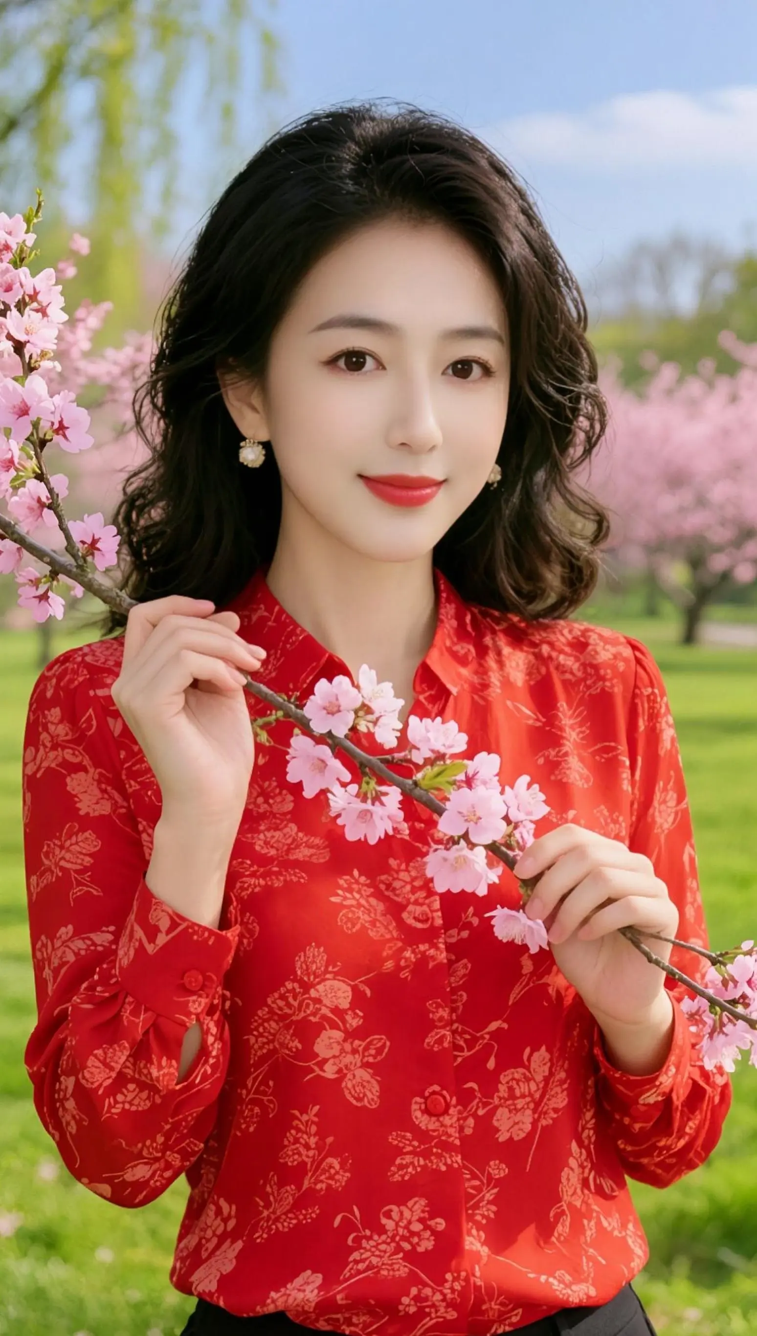 AI春日花卉照 ai创作