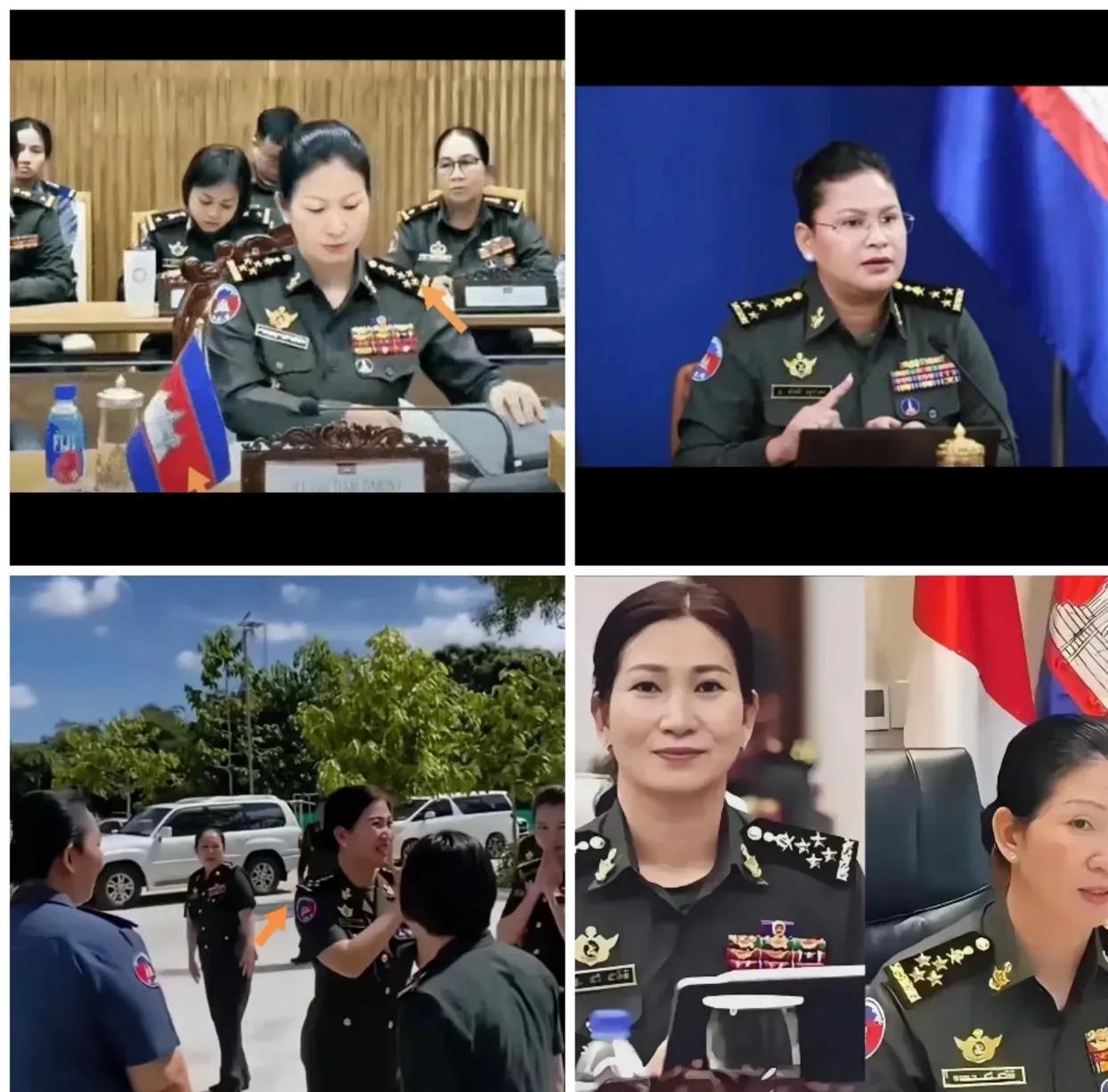 柬埔寨拥有3700名大将军能理解，拥有10万军人也不奇怪，唯独柬埔寨都和平几十