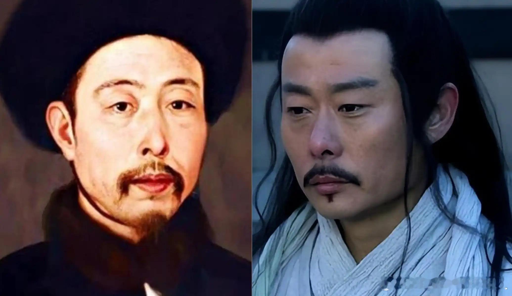 有个乾隆画像对比的帖子，我只能说图三罪不至此​​​