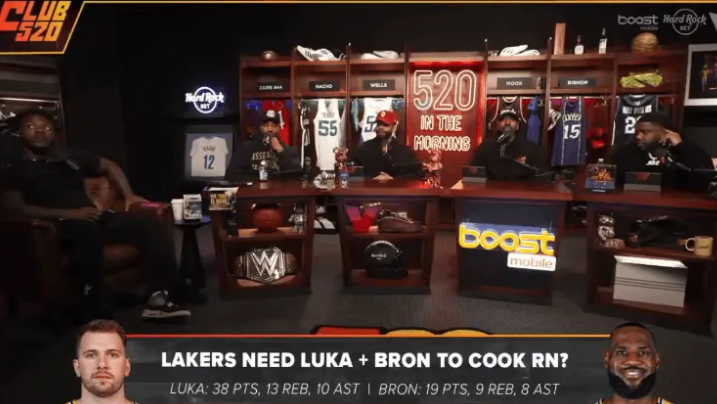 杰夫-蒂格在一档节目中谈到了詹姆斯和东契奇。“如果把东契奇和勒布朗的年龄对调，