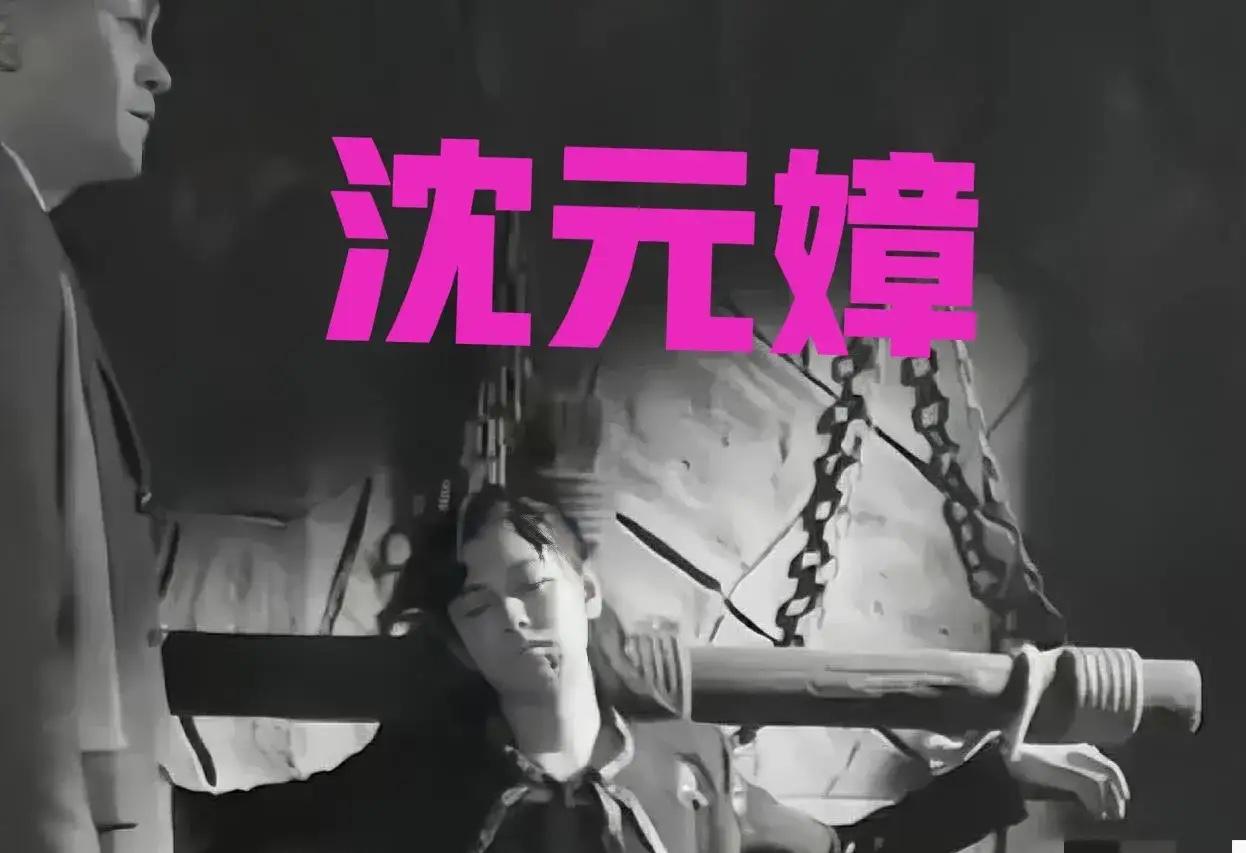 有个叫沈元嫜的女记者，特务怀疑她是地下党。怎么审呢？让她光着身子，骑在一根又粗又