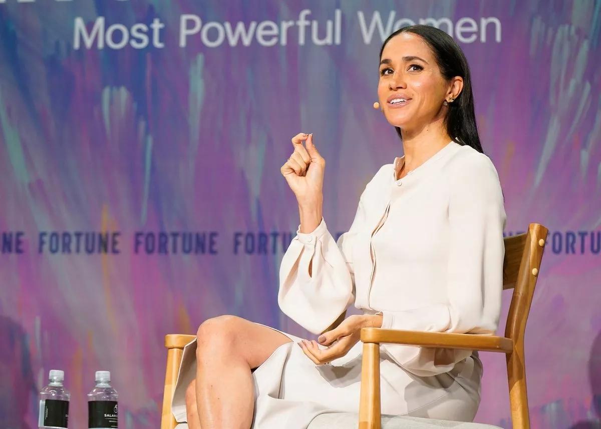 萨塞克斯公爵夫人在华盛顿特区的财富年度最具影响力女性峰会上发表讲话，她在会上谈到
