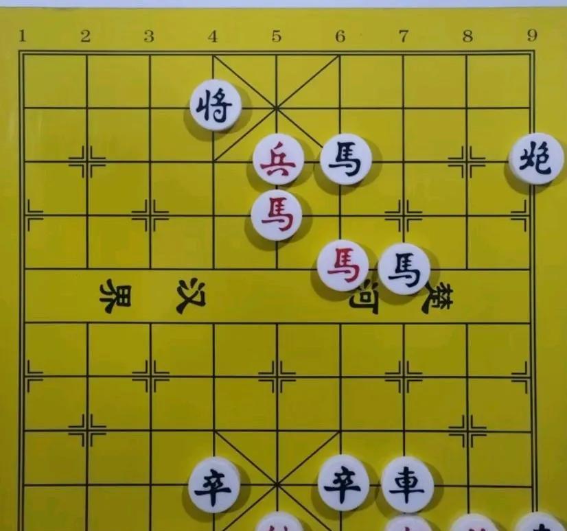 看到红方没有车，隔壁刘老六就不知道怎么叫杀了，对于初学者和业六以下水平的棋友来都