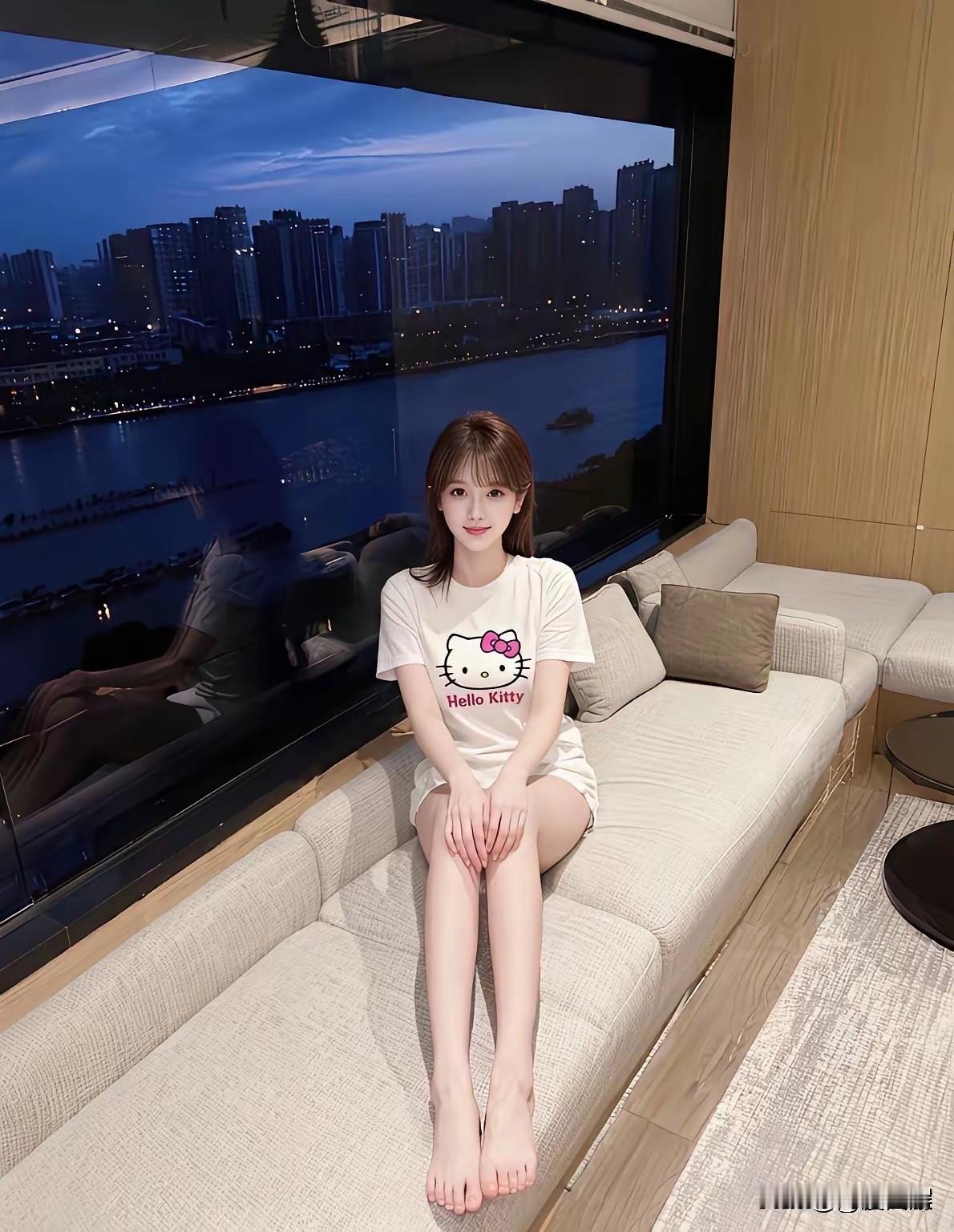 月照窗前影，人坐画中游。被一个人美的惊艳到了，是什么感觉什么样的女生让人过目难