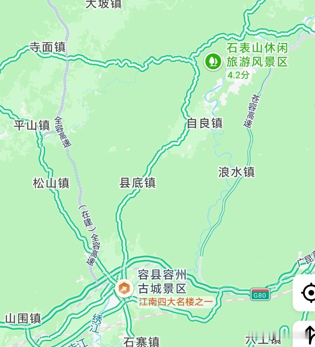 苍容高速通车在即，可否在一定程度上有效缓解广昆包茂高速的拥堵情况呢？苍容高