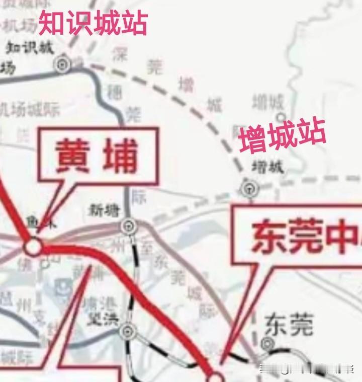 广州增城至东莞的城轨串联着黄埔知识城，这条城轨应尽快启动建设。大家都了解广州的东