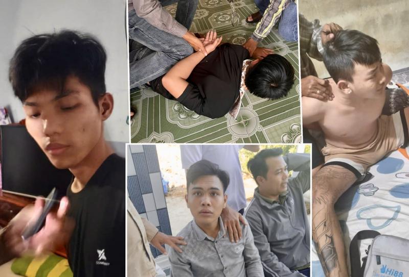 越南西宁省打掉一伙持刀袭击路人、盗窃财物的暴力劫匪犯罪分子使用武器威胁、袭击路