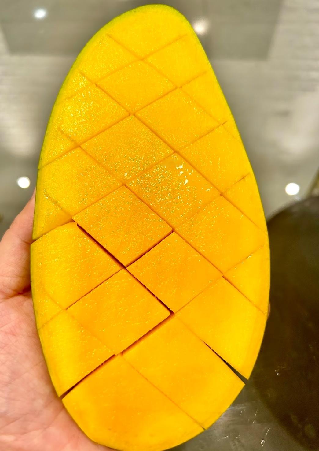 陈浚铭想自己种芒果，可以用吃剩的果核当盆栽玩第一步：处理果核吃完芒果，