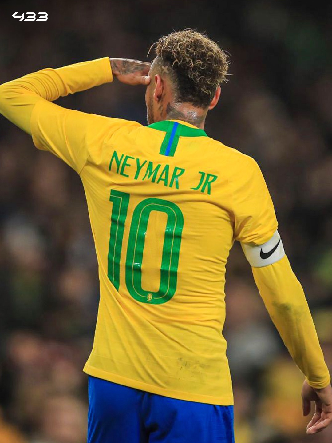 #内马尔进入巴西队初选名单#巴西男足将于3月23日在奥兰多集结，先后对阵法国和