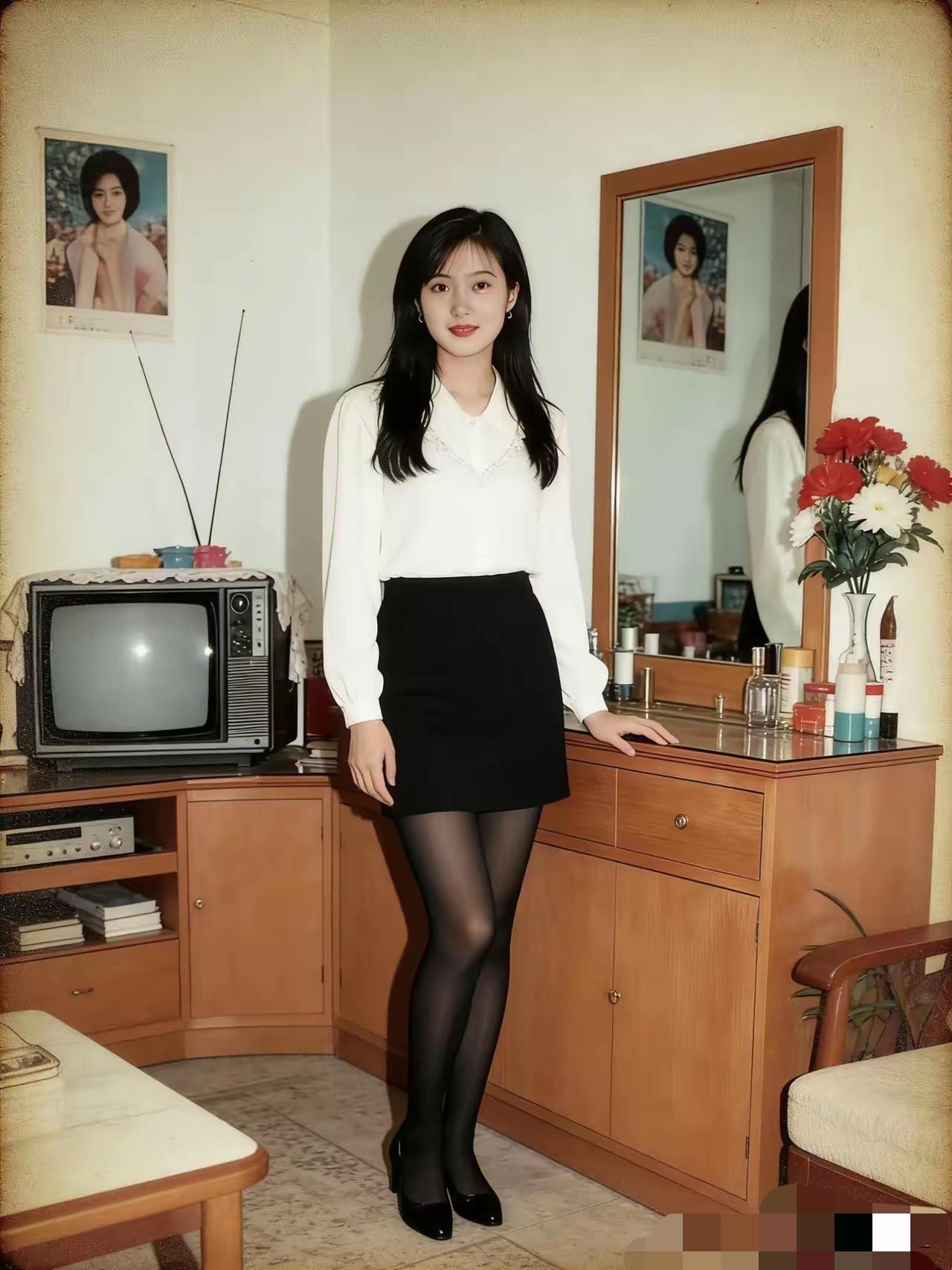 30年前，美女这相貌，猜一下南方人还是北方人