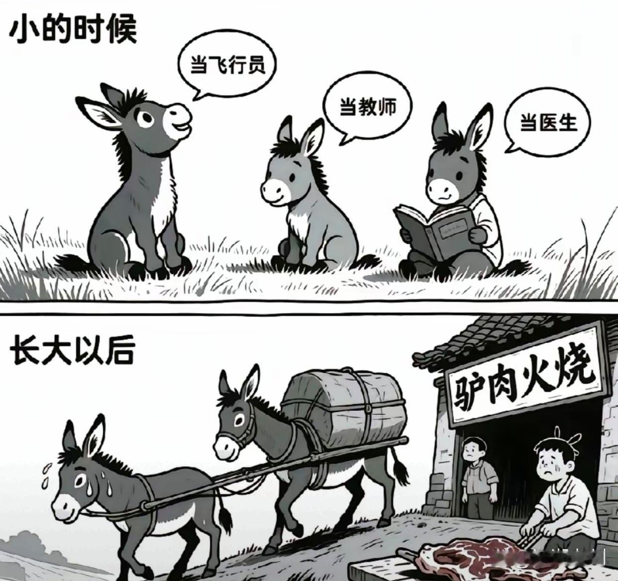 梦想和现实的差距