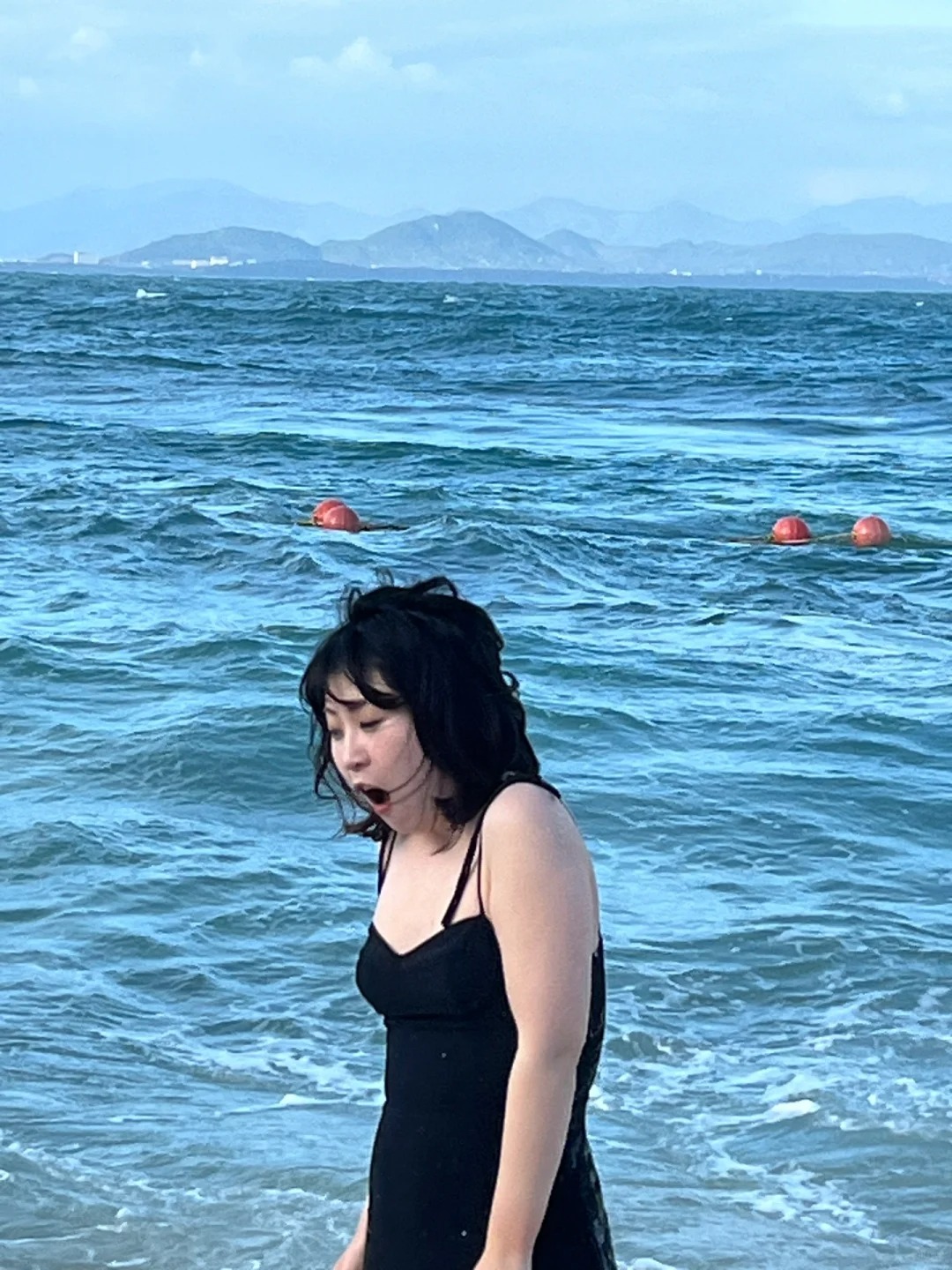 参照高圆圆在三亚发的照片拍的，谁能看得出来模仿的是大明星高圆圆