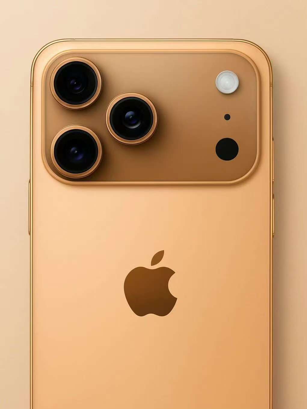 iPhone17Pro橙色机模曝光iPhone17Pro机模目前有黑、白