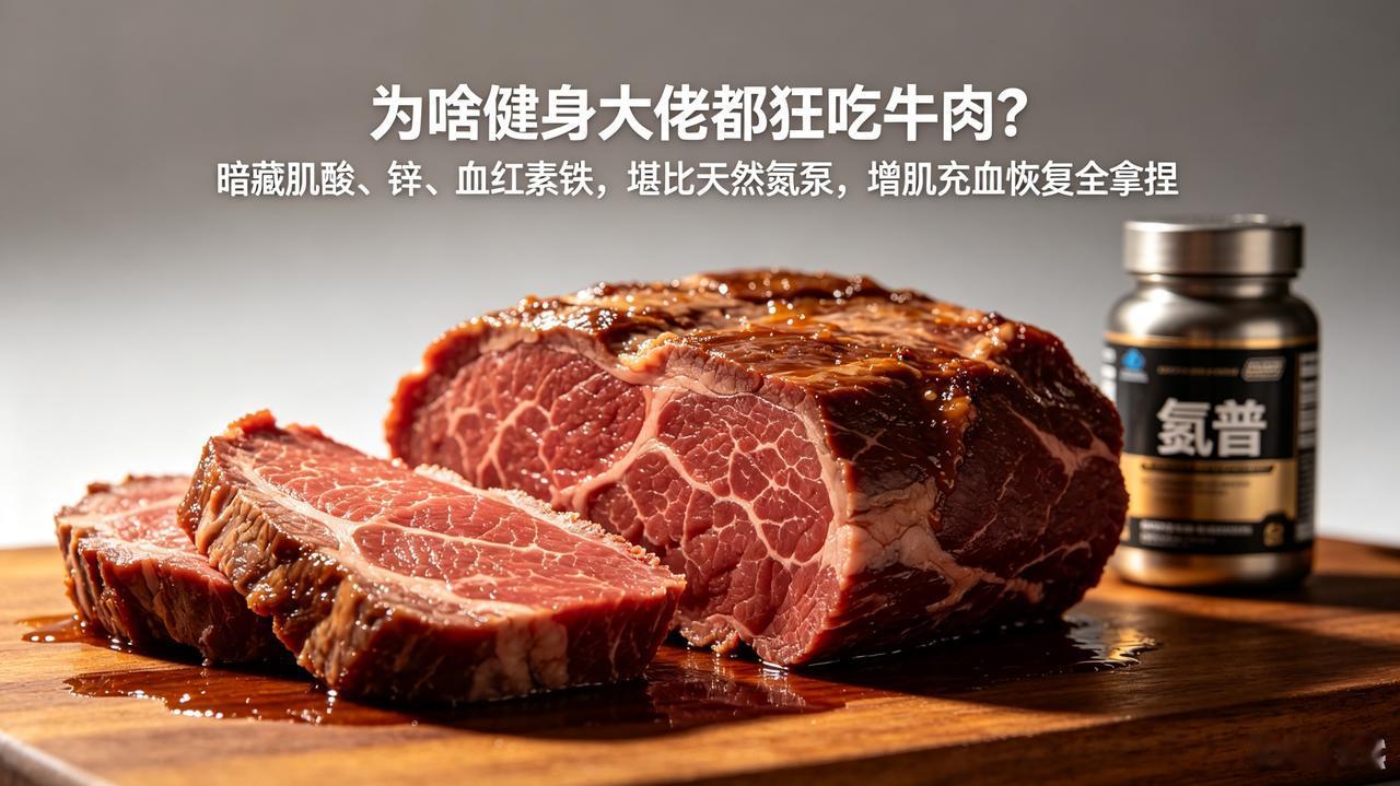 为什么牛肉被健身圈叫“天然氮泵”？牛肉＝天然氮泵，到底牛在哪？氮泵，本质就