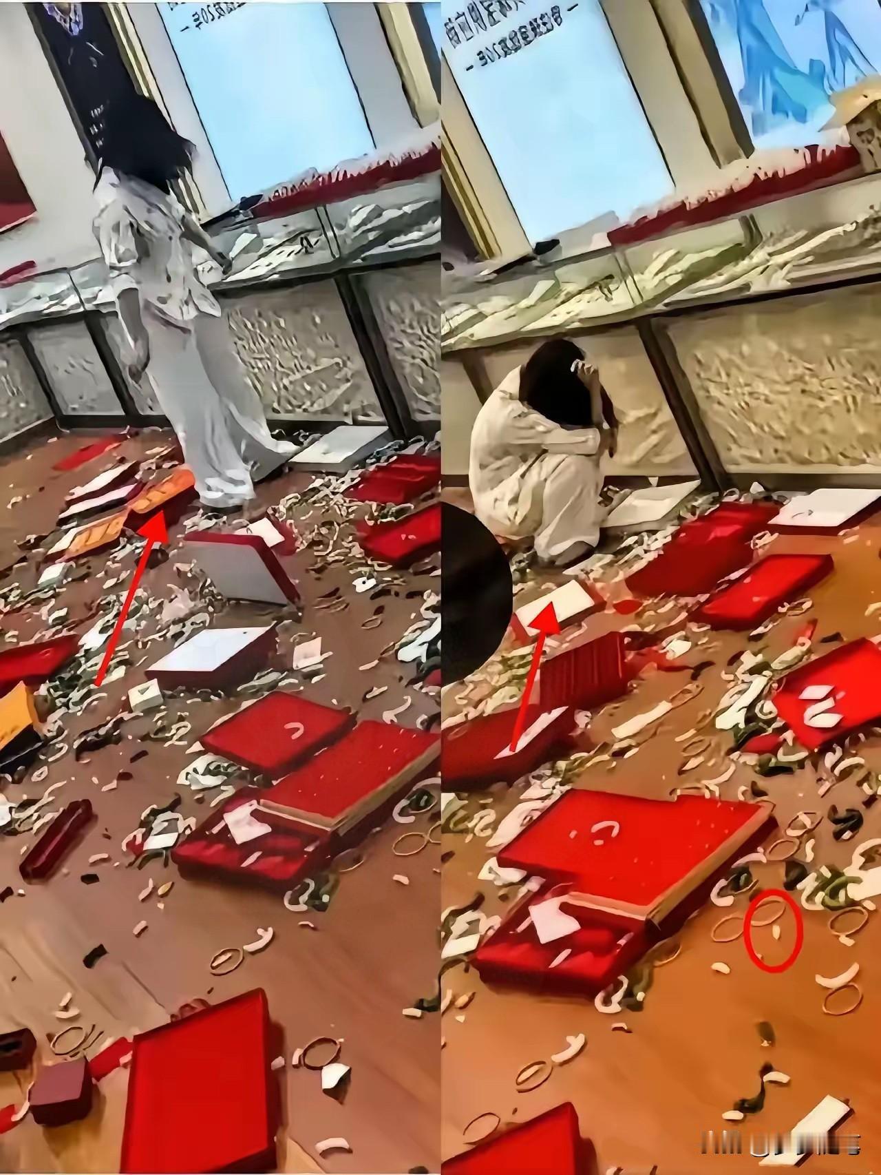 女主和妈妈一起逛玉器店，妈妈因为买手镯和店主价钱谈不拢发生了争执。没想到女儿