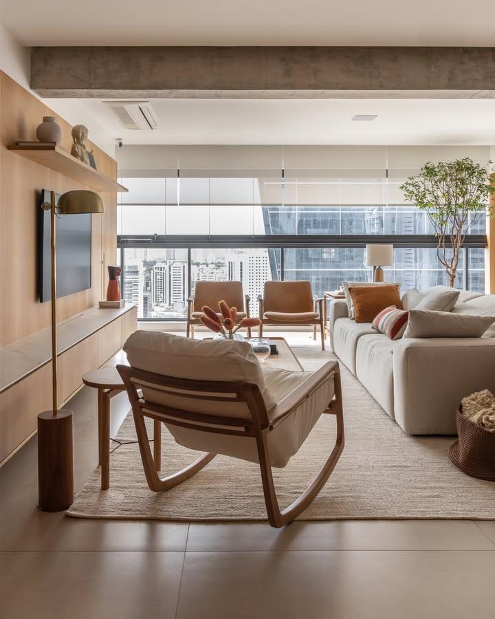 删繁就简的极简美学，温润原木的治愈肌理，196㎡理想栖居清新脱俗装修风格家居