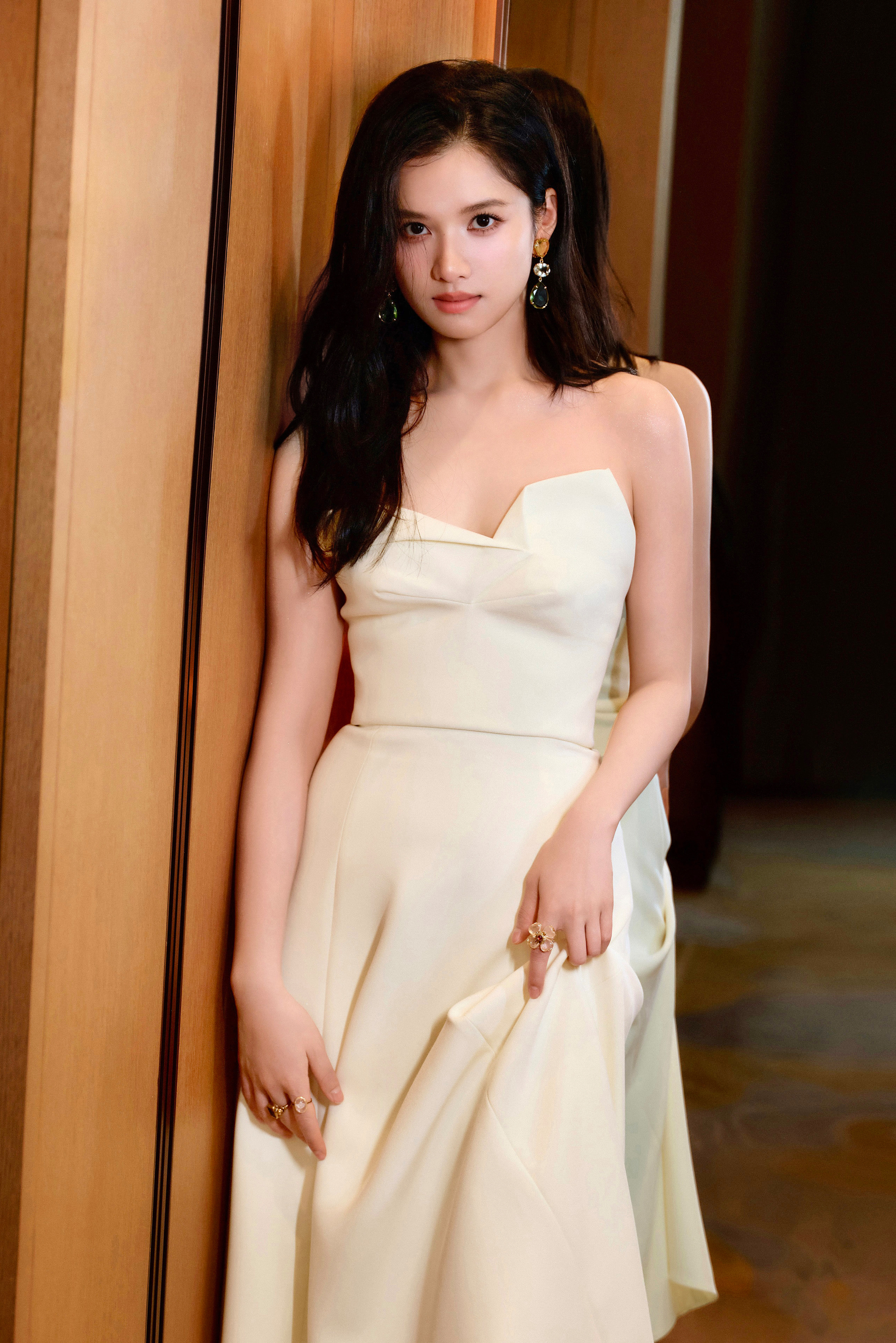 张婧仪对张婧仪的身高有了实感身高168的大美女你以为呢😘​​​