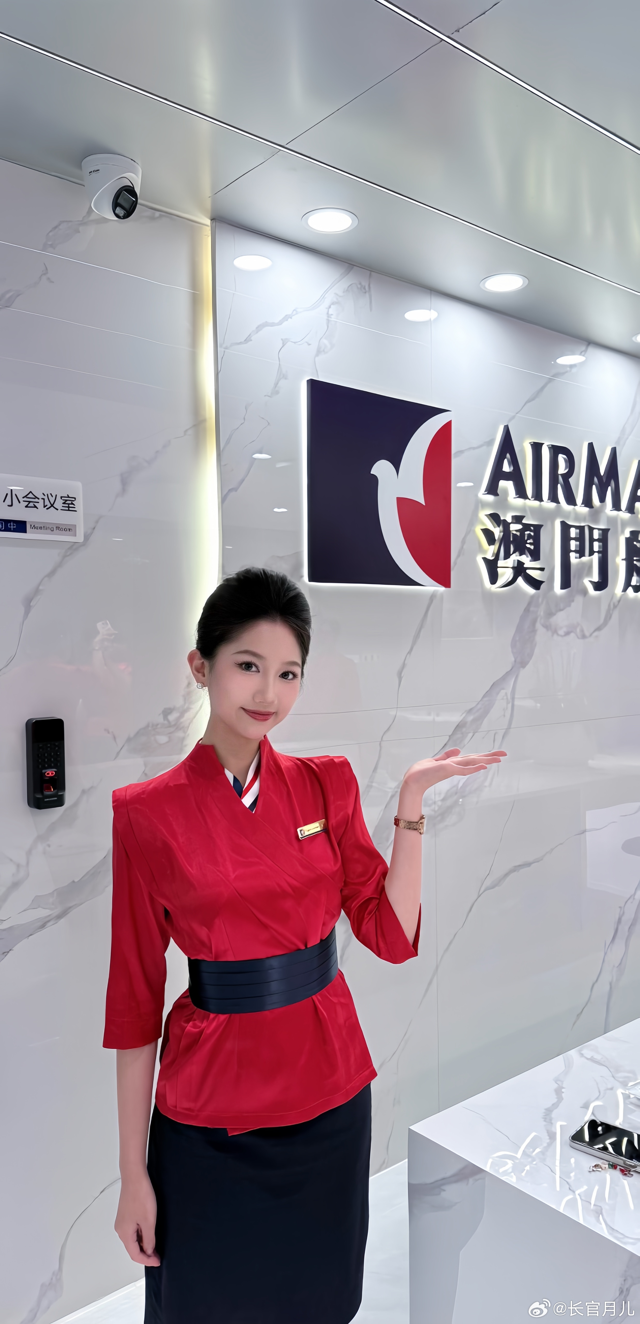 澳门商务空姐就是美。