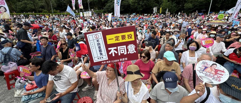 726大罢免投票结果恐受赖、卓影响？谢龙介点名2族群“极度不满”台选委会20日