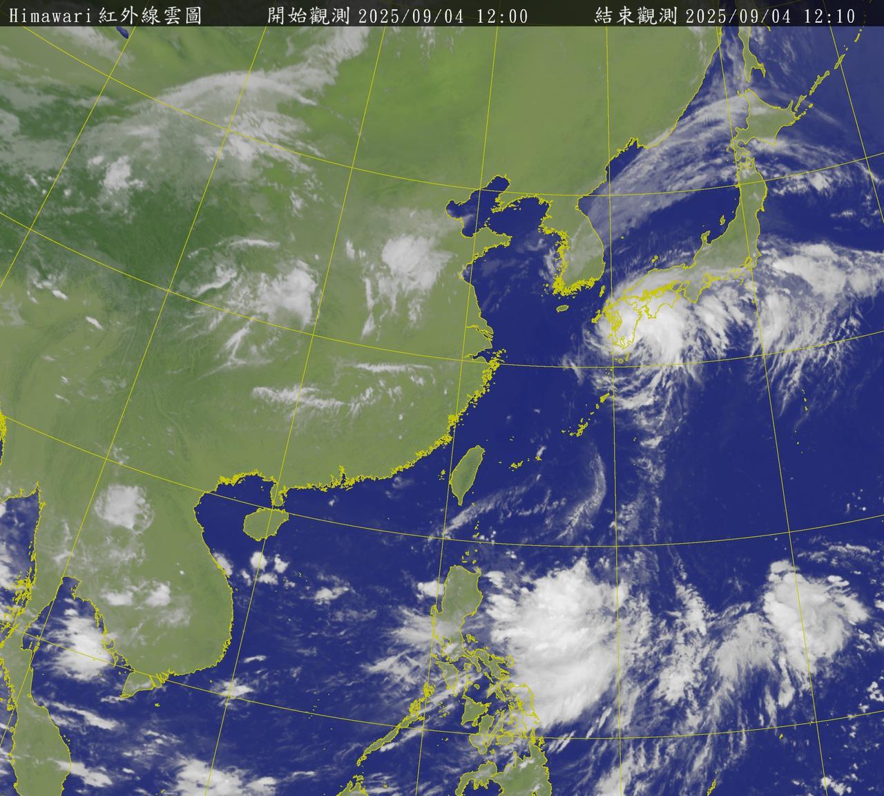 台风“塔巴”或将在南海生成，下周初华南沿海有风雨当前在菲律宾以东海域有热带云团