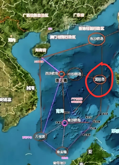 为何每次都是黄岩岛争斗？​整个南海有350万平方公里海域，大小岛屿350多个