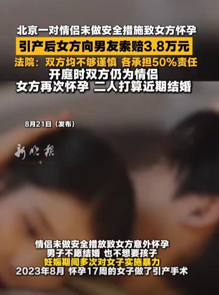 北京，一对情侣对男女之事特别痴迷，为了不影响体验，在发生关系的时候，还不愿意戴保