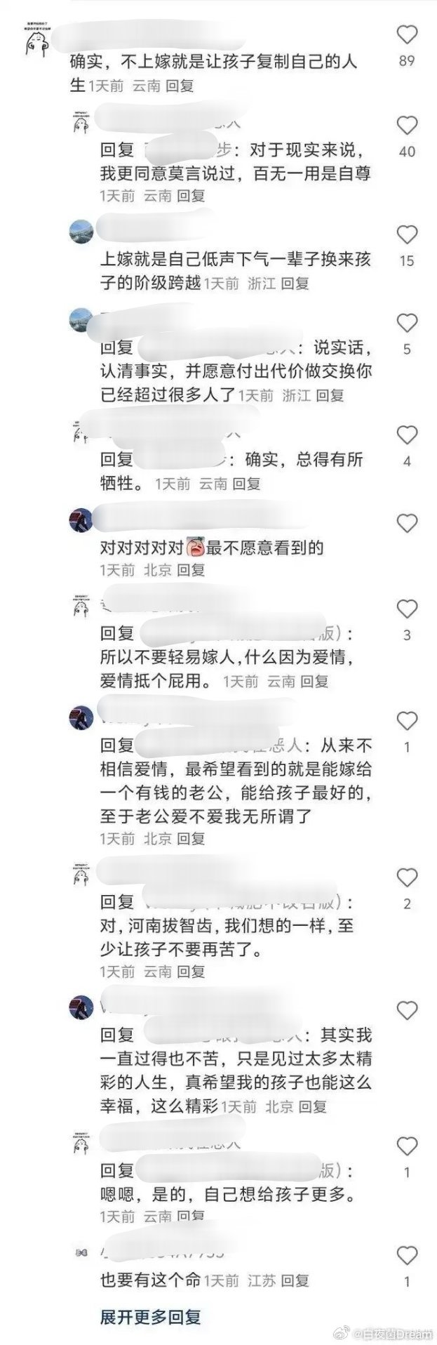 上嫁是唯一的出路吗，不可思议....