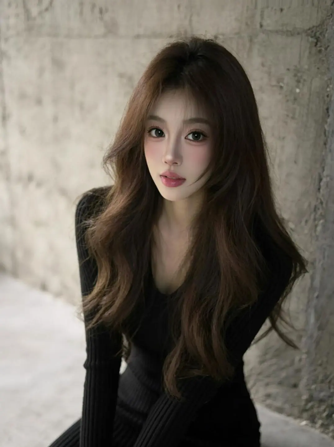 AI韩系低饱和照 随变ai随便玩 写真情绪片