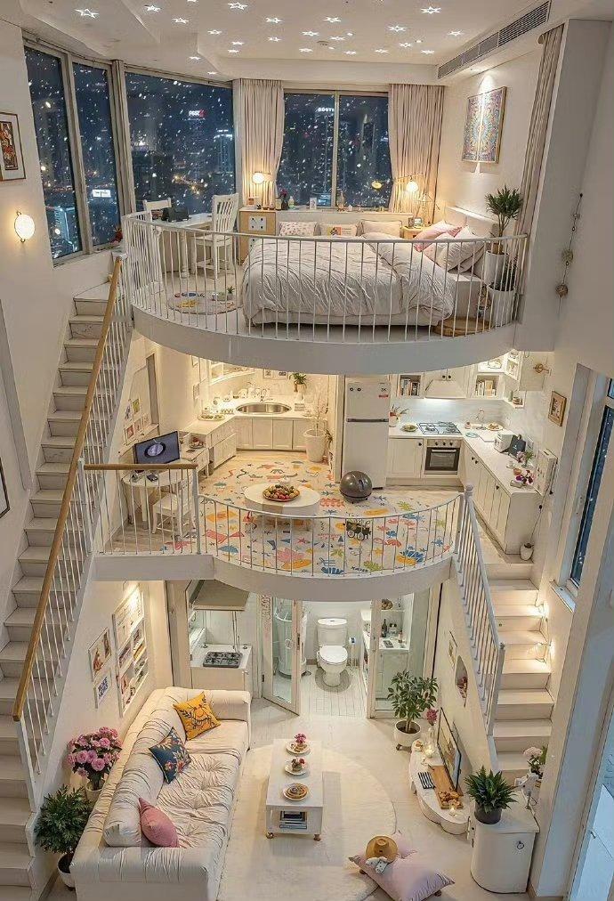 这才是单身贵族的房子🏠