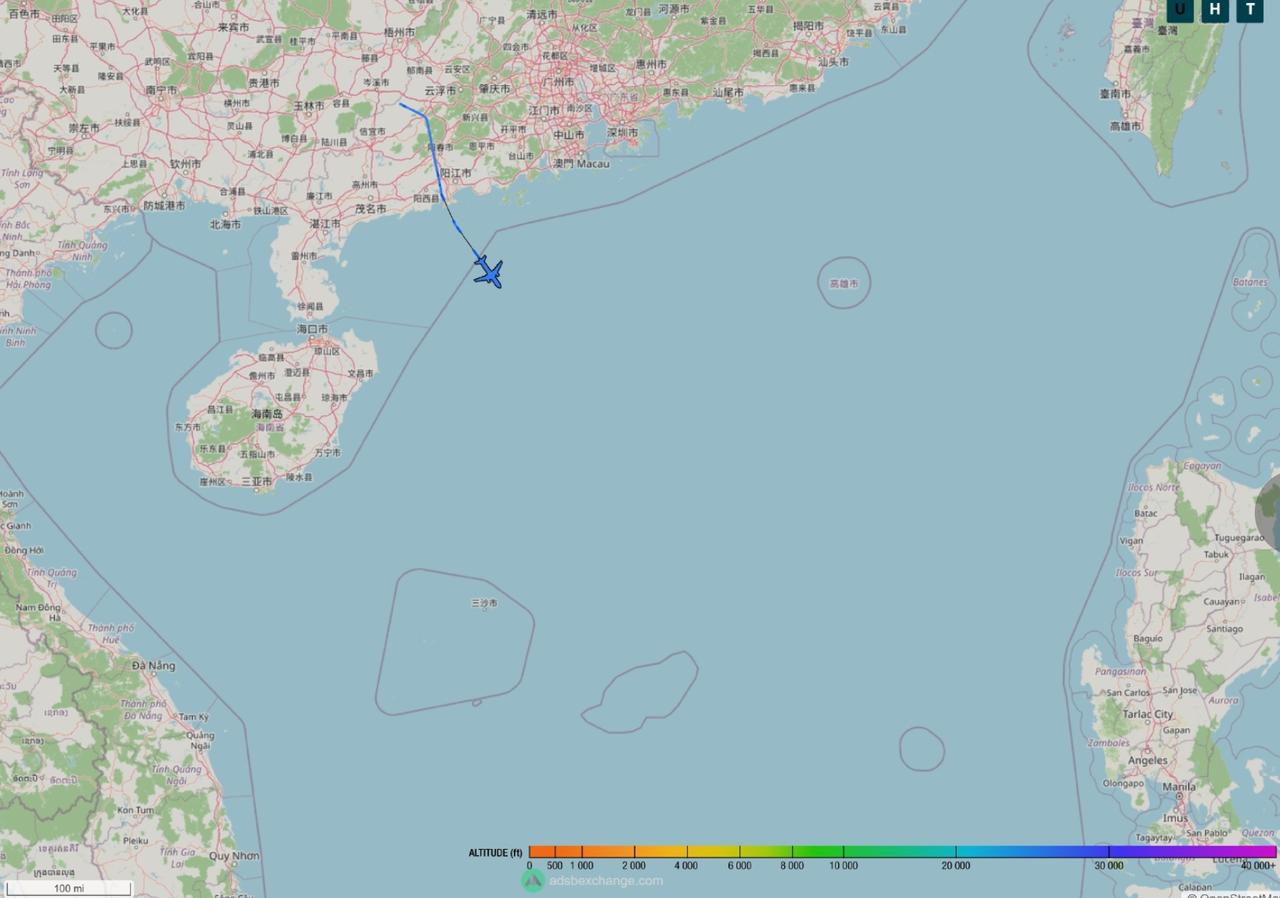 六爷出动了。7月24日晚上，7月26日早上，六爷“亮明身份”，直飞南海。