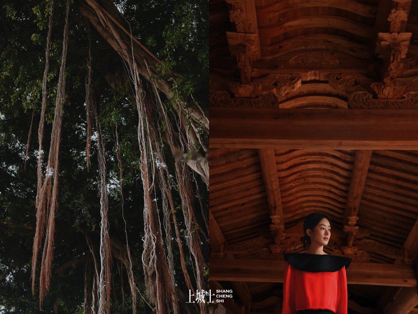 赵丽颖&《上城士》合作大片这次《上城士》与赵丽颖合作的“心之旅程”大片，整个企划