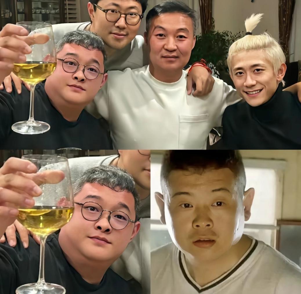 傅彪的儿子傅子恩，今年34岁了，和傅彪张的太像了，最近张一山发了张聚