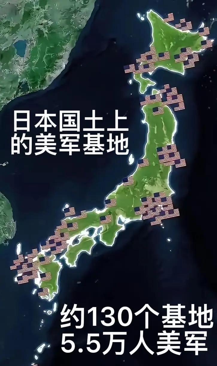 果不其然。​​日本方面突然宣布了。​​公开资料摆在那儿：在日本常驻的美军人员