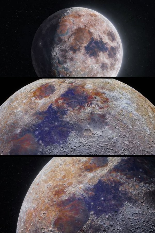 你见过这样的月球吗？