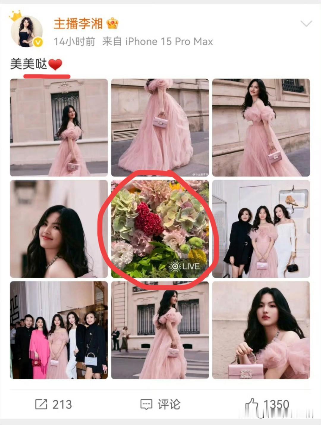 李湘式修改，为时已晚？果然一个人心情最美美哒的时候，就最容易犯错！有没有一种