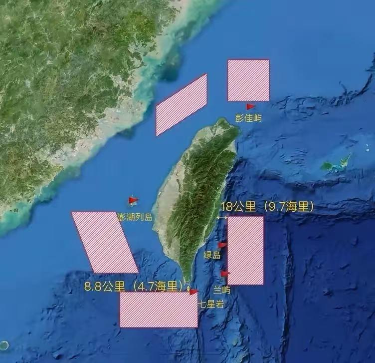 这是想请君入瓮？这次叠合四次演习区域，在台岛右上方留了一个空白区域，这个区域是群