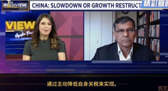 🌙印度主持人问:“印度如何才能赶上中国和美国？”印专家:“他们原地不动，印度经