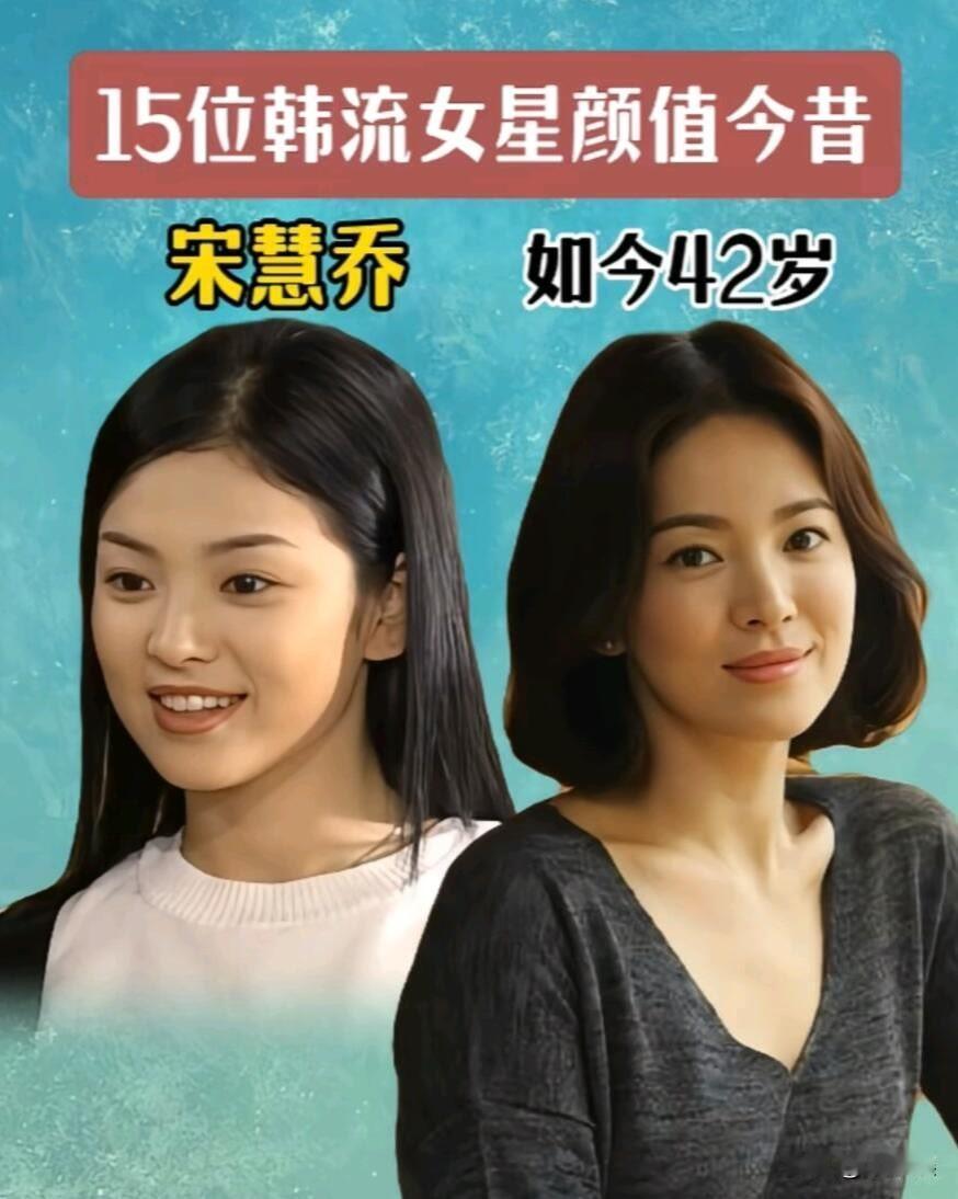 15位“韩流女明星”今昔颜值对比