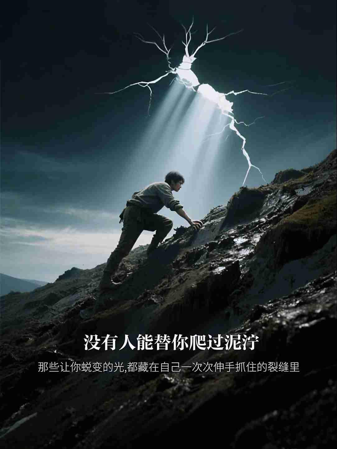 强者就是无论遇到什么挫折都能自己翻山越岭。其实，无论一个人生活中遇到任何苦难