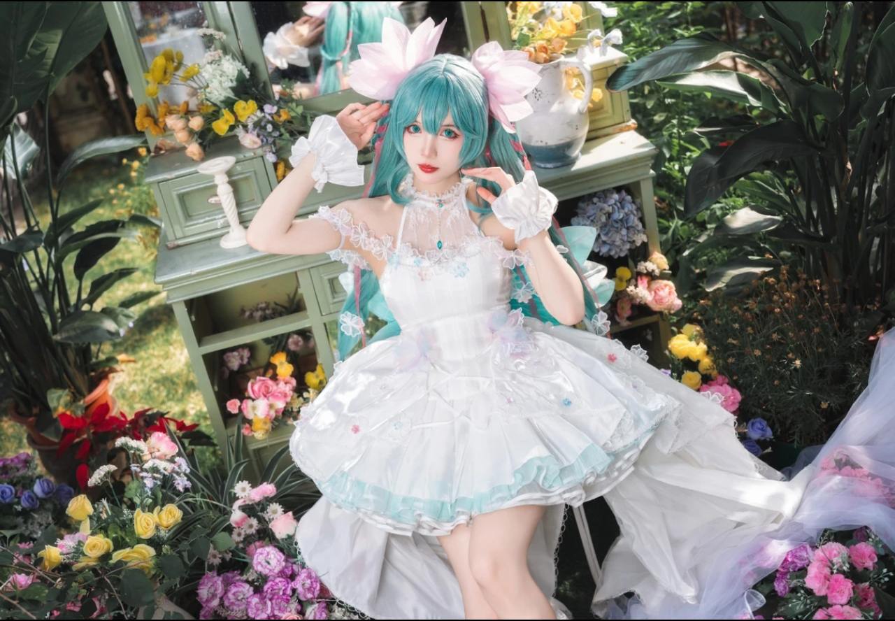 二次元少女 cos 初音未来cos cos正片 cosplay