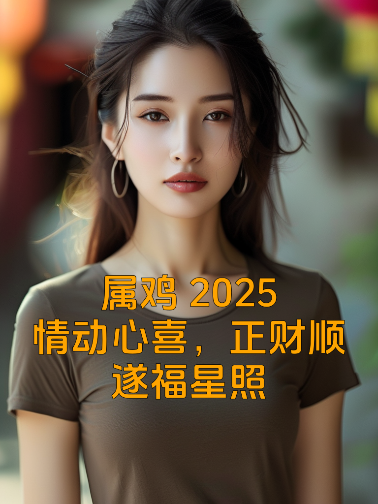 属鸡2025：情动心喜，正财顺遂福星照