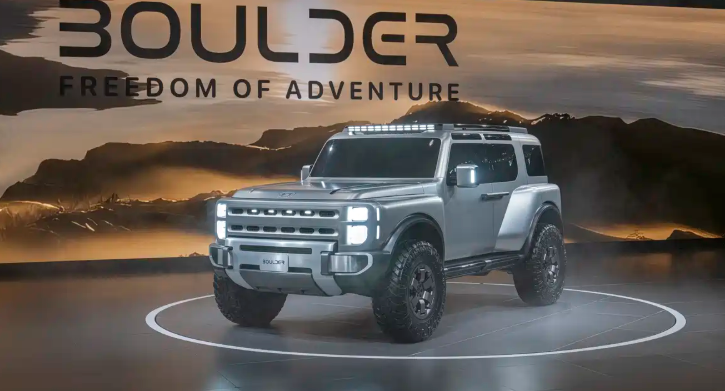 2026纽约车展：现代BoulderConcept首发很MAN的硬派越野车现代