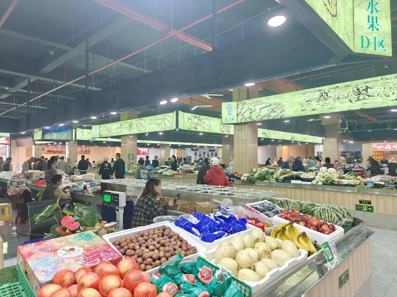 这么干净整洁的菜市场，却是一个常州乡下菜市场，你敢相信吗？有谁知道这是哪里