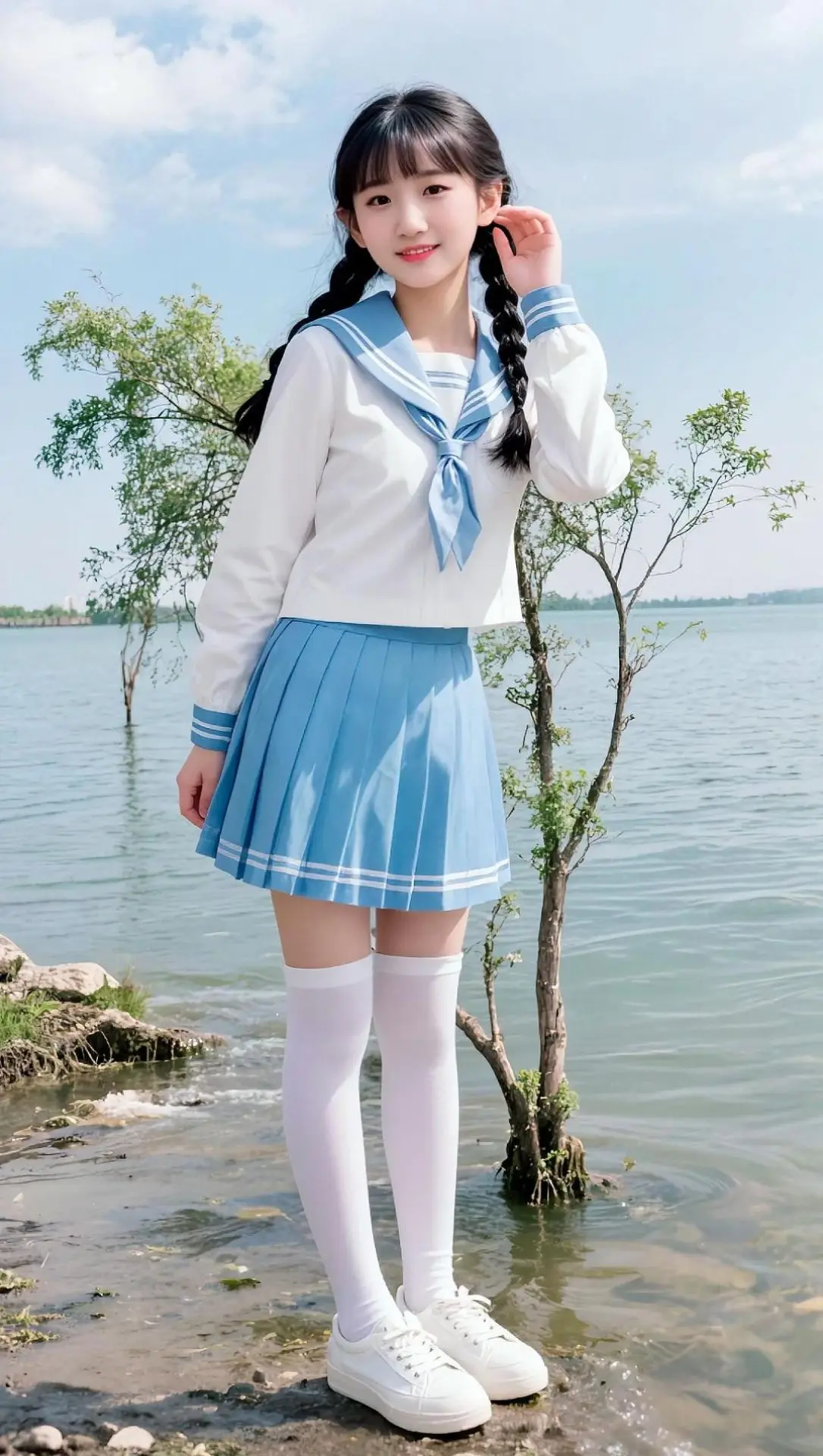 AI少女清新写真 随变ai随便玩