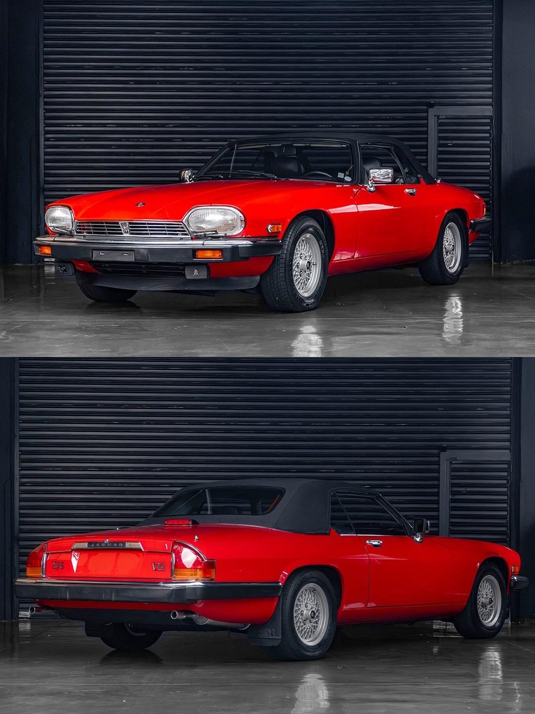 1989年JaguarXJSV12，像一封写给速度与优雅的情书：它将英国手
