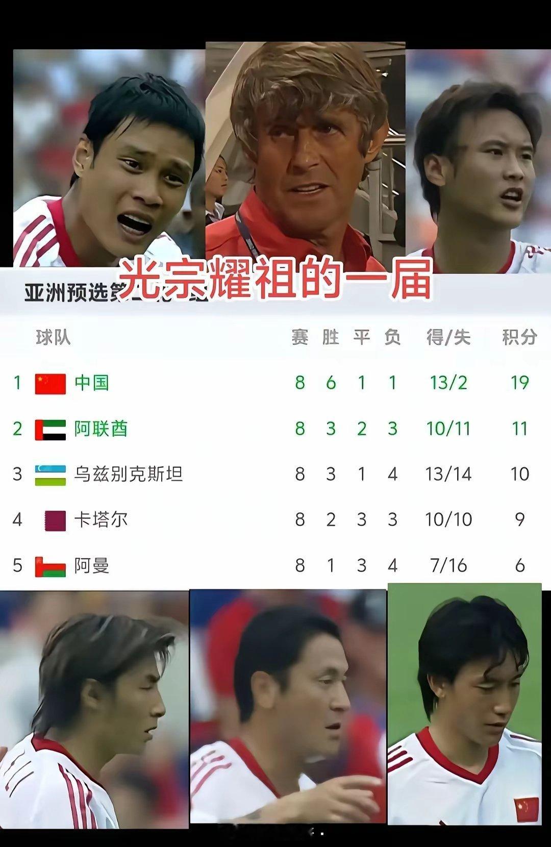 这应该是国足最光宗耀祖的时刻了。​​​