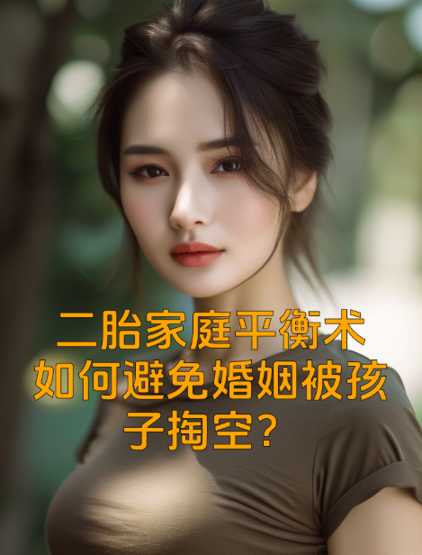 二胎家庭平衡术：如何避免婚姻被孩子掏空？