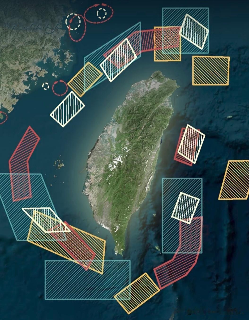 每次的围台军演，恰似步步紧逼的锁喉之势！然而，每次紧逼时，宜兰这里总会留下一个缺