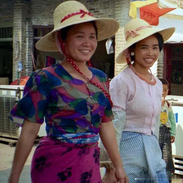 90年代的云南西双版纳