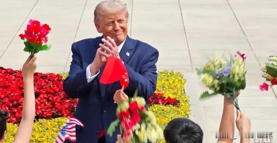 特朗普访华第2天，发长文承认美国衰落，但和他无关5月15日，正在中国的访华的